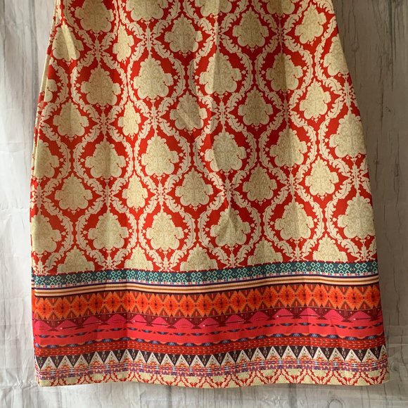 5th & Love Sleeveless Damask Pattern Shift Dress M - Picture 5 of 10